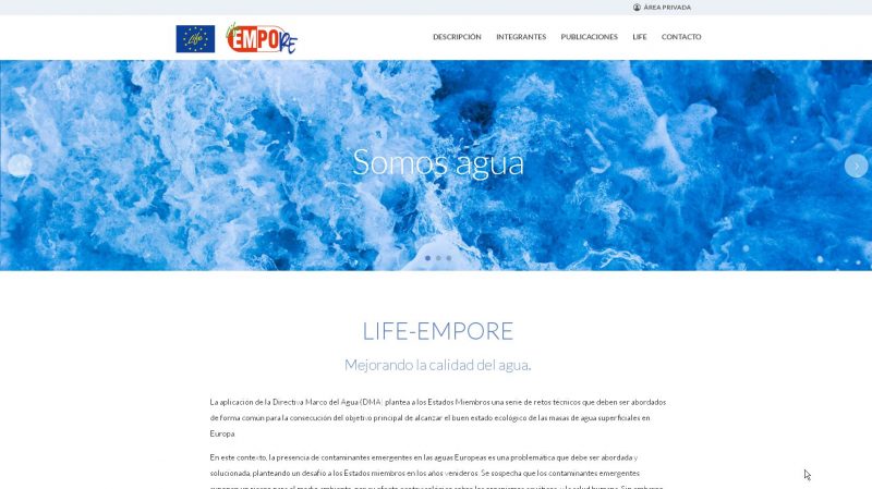 ¡Ya está disponible la web del proyecto LIFE-EMPORE!