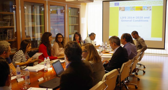 LIFE EMPORE project receives the first visit of the LIFE External Monitoring Team of the European Commission