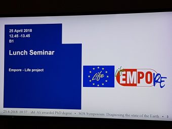 Seminario LIFE-EMPORE en IHE Delft Institute of Water