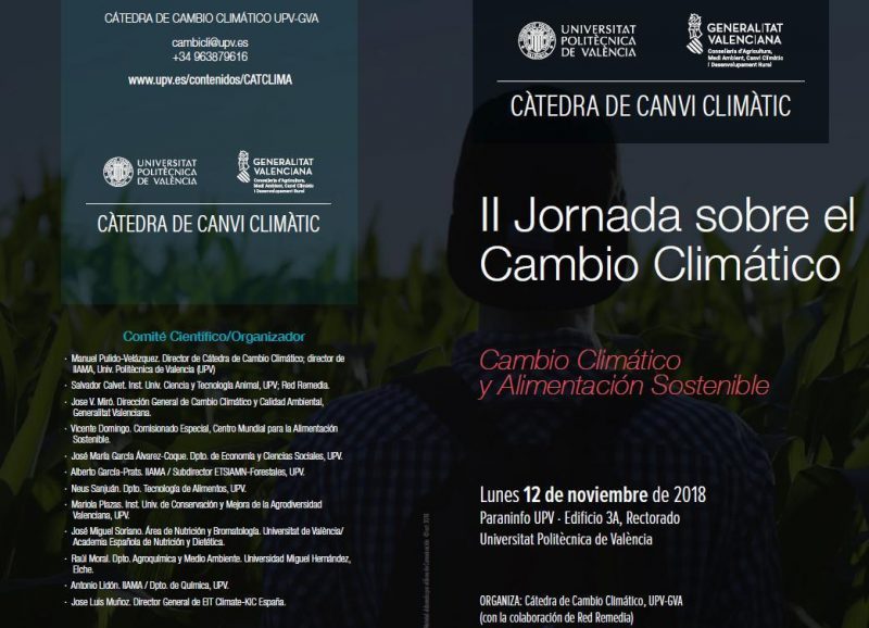 PRESENTACIÓN DEL PROYECTO LIFE EMPORE EN LA II JORNADA SOBRE EL CAMBIO CLIMÁTICO