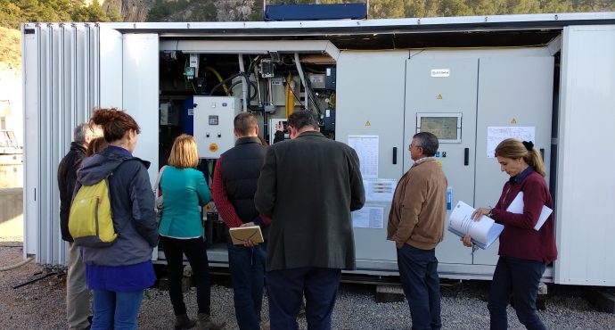 El equipo externo de la Comisión Europea visita el proyecto LIFE Empore